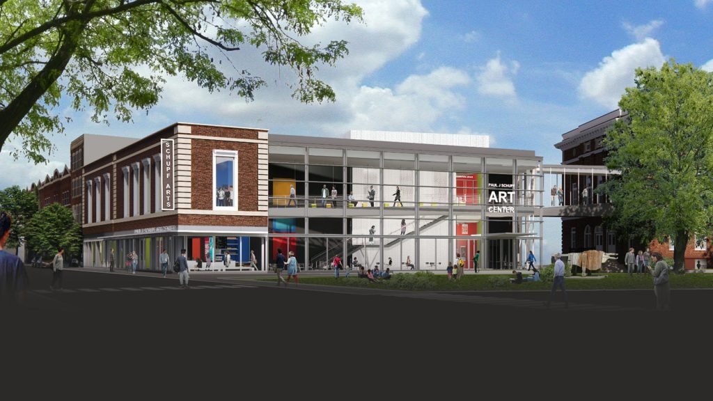 Paul J. Schupf Art Center Render
